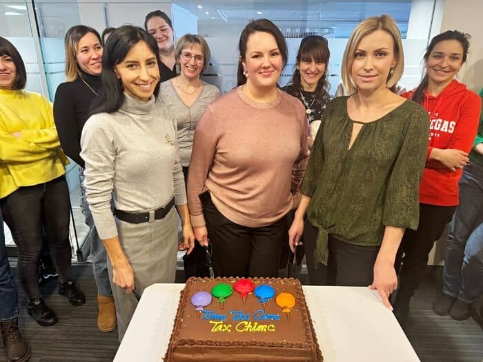 Celebratory graduation of "Free Tax Care" Tax Clinic volunteers