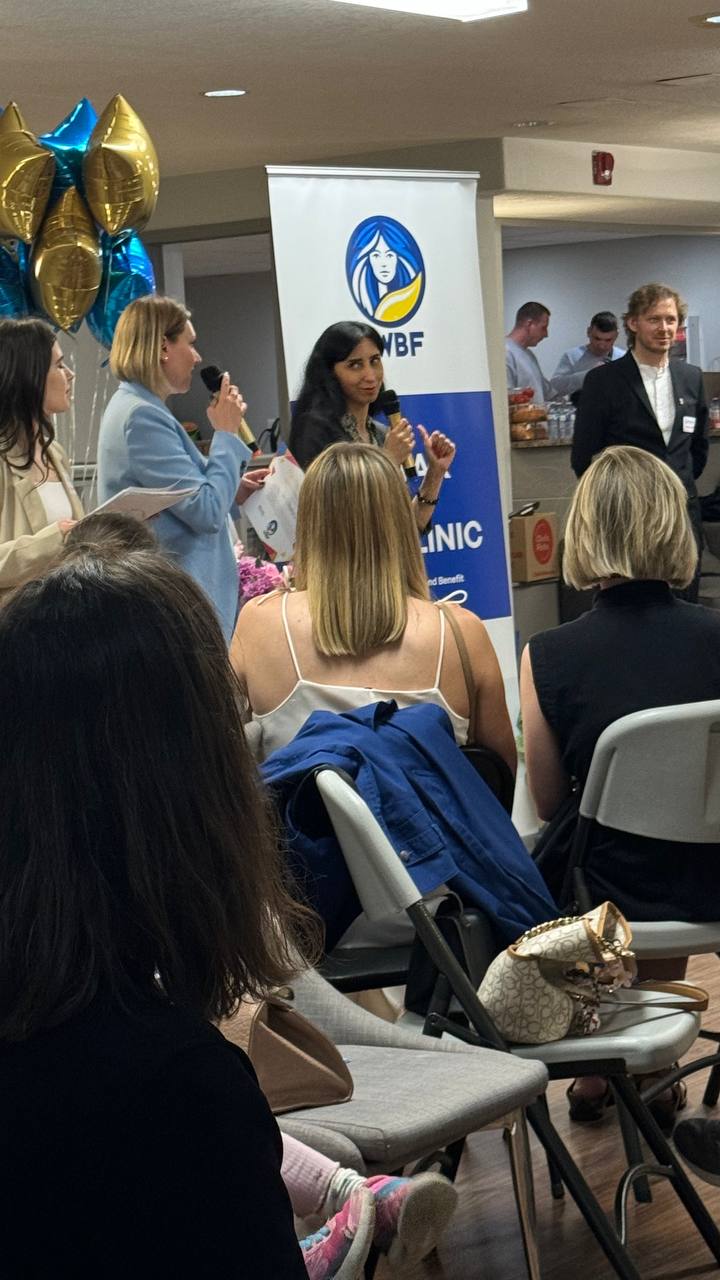 Topic: “Which English exam to choose for immigration: IELTS, CELPIP, PTE” + the First Birthday of the Women's Business Club